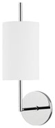 Molly 1-Light Wall Sconce Polished Nickel