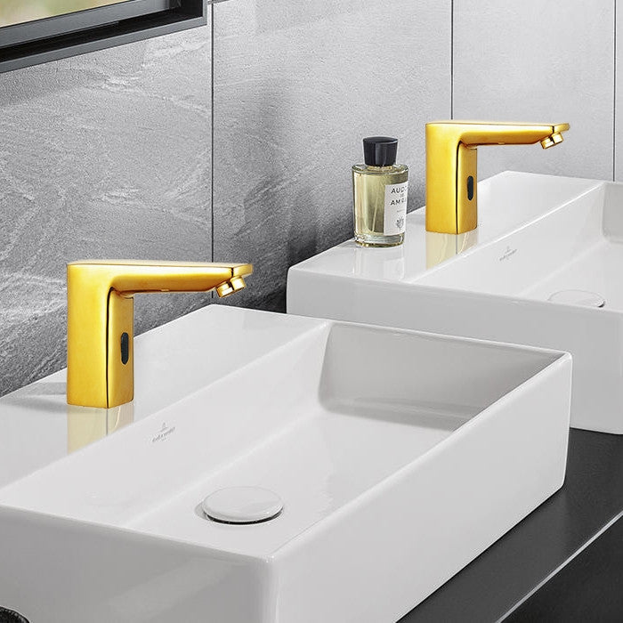 Fontana Clanton Yellow Gold Plated Automatic Sensor Touchless Faucet