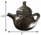 Vintage Cabinet Knob Antique Silver Solid Brass Teapot |