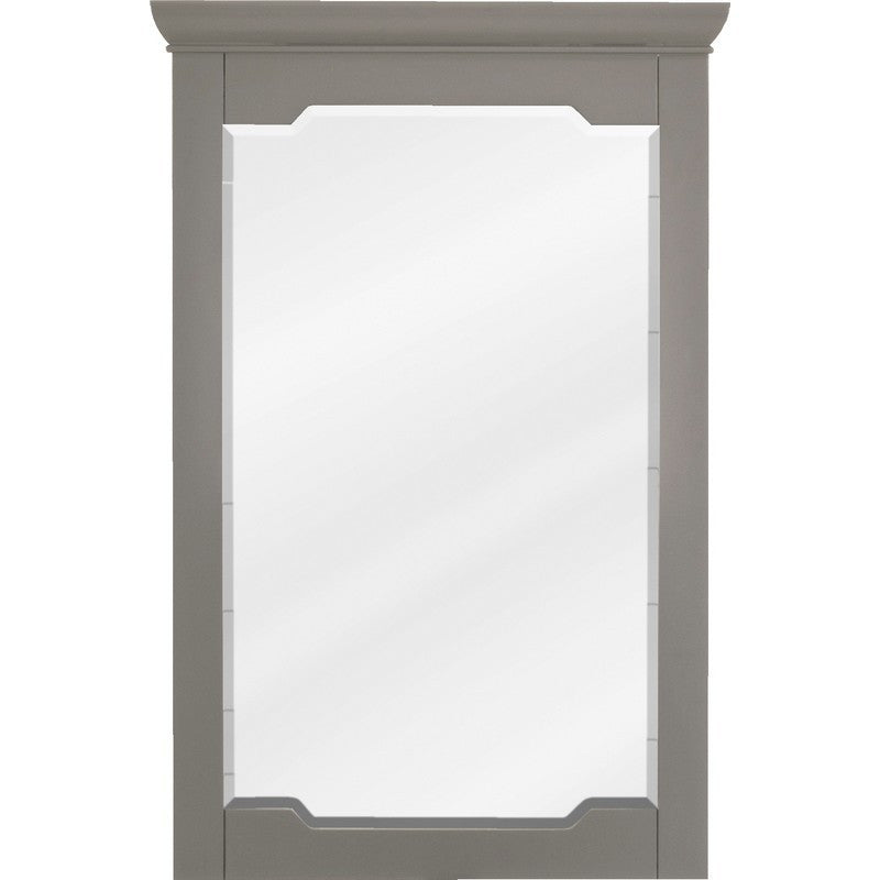 Chatham Traditional 22" Bathroom Mirror, Grey Chatham Mirror
