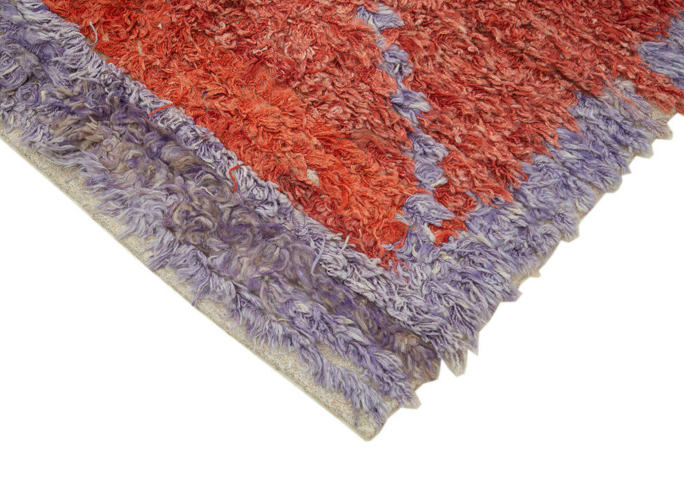 Rug N Carpet - Handmade Turkish 3' 10'' x 6' 10'' Modern Design Wool Kilim Rug