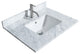 Marlena 30" Single Vanity, Top, Nickel Trim