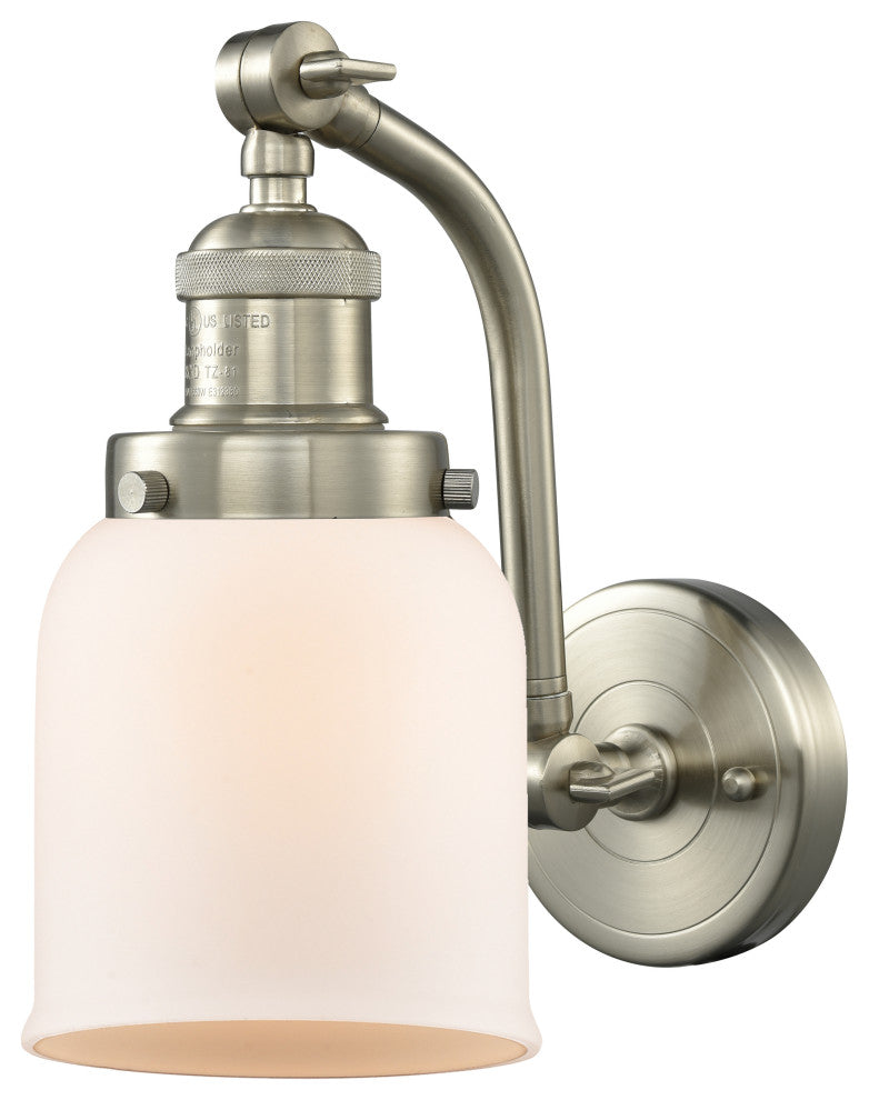 INNOVATIONS LIGHTING 515-1W-SN-G51-LED Small Bell 1 Light Sconce