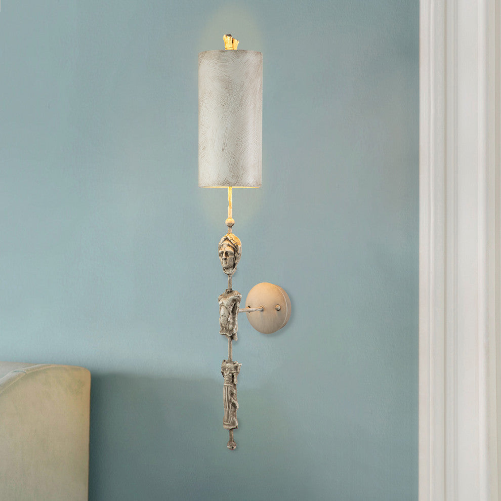 Crest 2 Light Gold Sconce