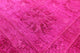8' 0" X 9' 7" Overdyed Full Pile Handmade Wool Rug - Q12709