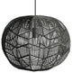 Kenroy 94149BL 1-Light Pendant, Snaggle Collection, Black Finish