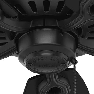 Hunter Builder Elite 52" Indoor Ceiling Fan in Matte Black