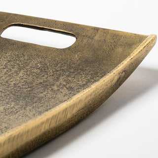 Drey 24Lx10W Gold Rectangular Tray