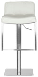 Safavieh Newman Swivel Barstool, White