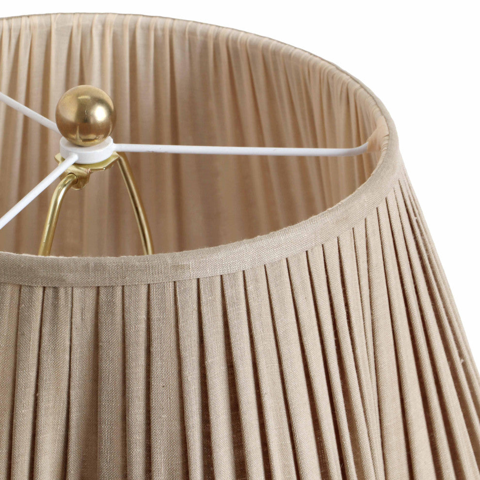 Corrine Table Lamp, Beige