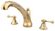 Kingston Brass Roman Tub Faucet, Polished Brass