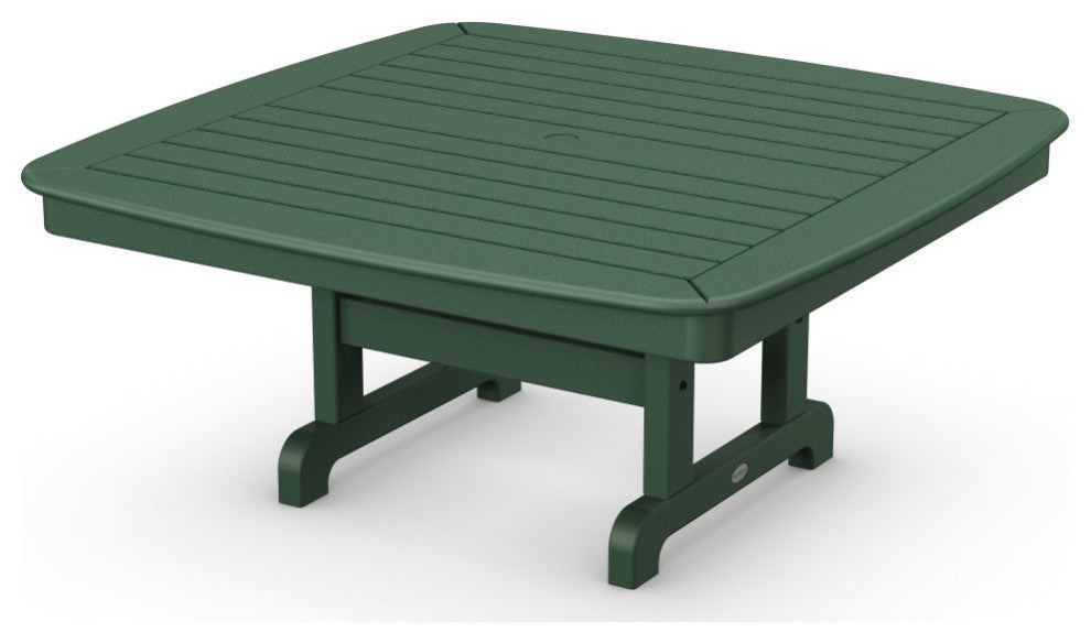 Polywood Nautical 44" Conversation Table, Green