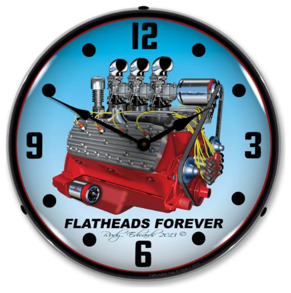 1311471 Flathead V8 Clock