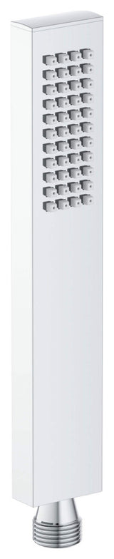 Cube Metal Handheld Shower Head, Chrome
