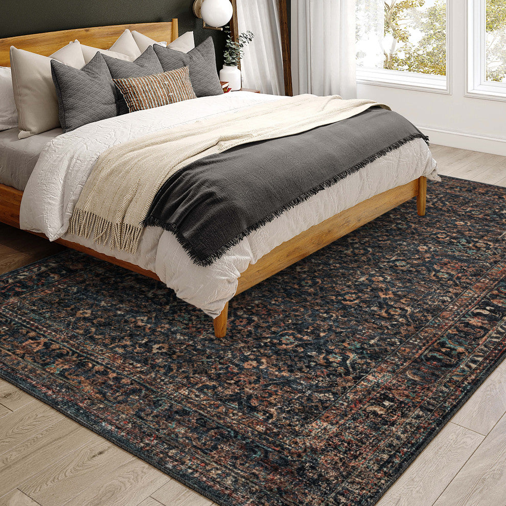 Jericho JC10 Midnight 8' x 10' Rug
