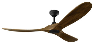 Maverick Smart 60 Midnight Black w Dark Walnut Blades Midnight Black