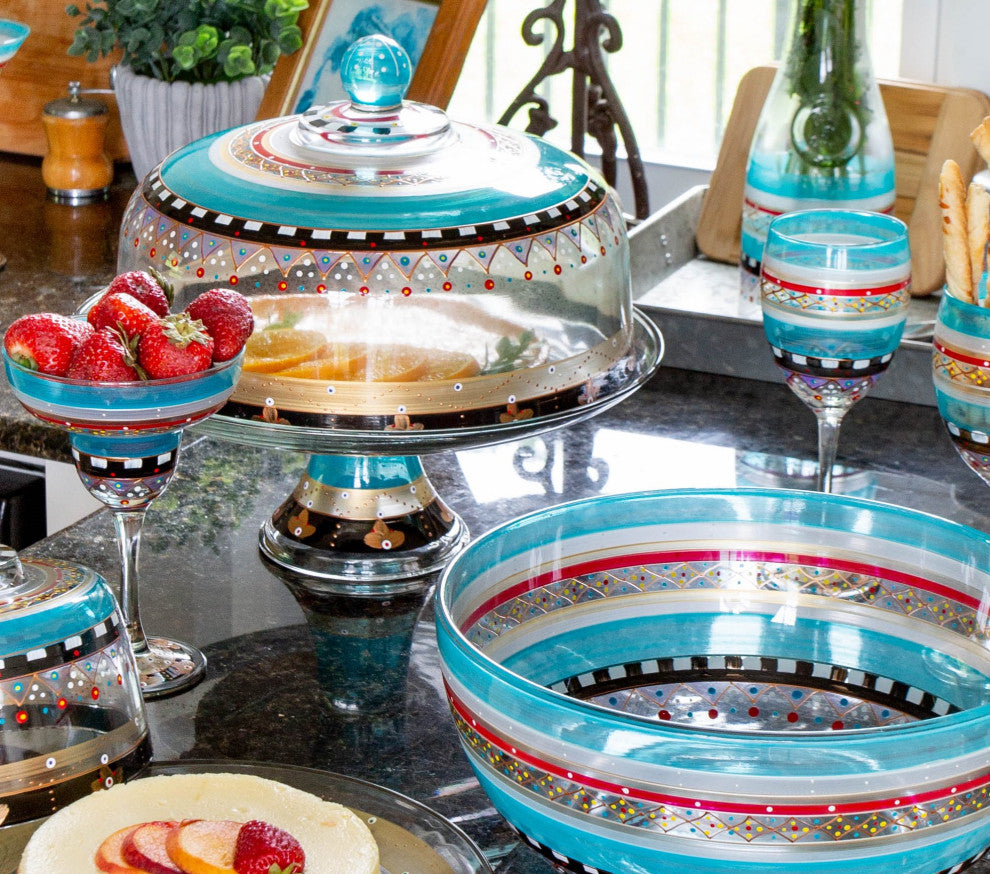 Mosaic Carnival Cake Dome