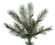 9' X 14" Cashmere Garland Led100Multi