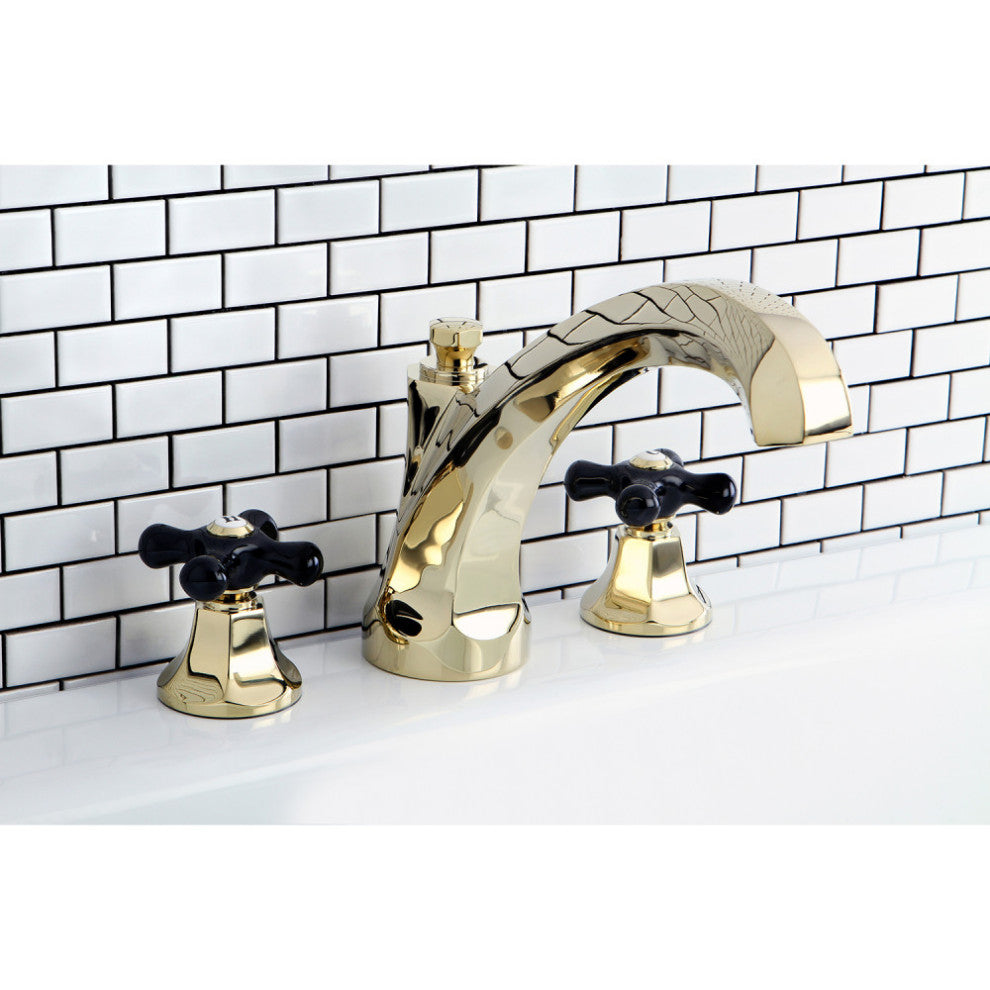 Kingston Brass Roman Tub Faucet, Polished Brass