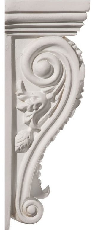 5 1/4"W x 3 1/4"D x 8 3/8"H Edinburgh Corbel