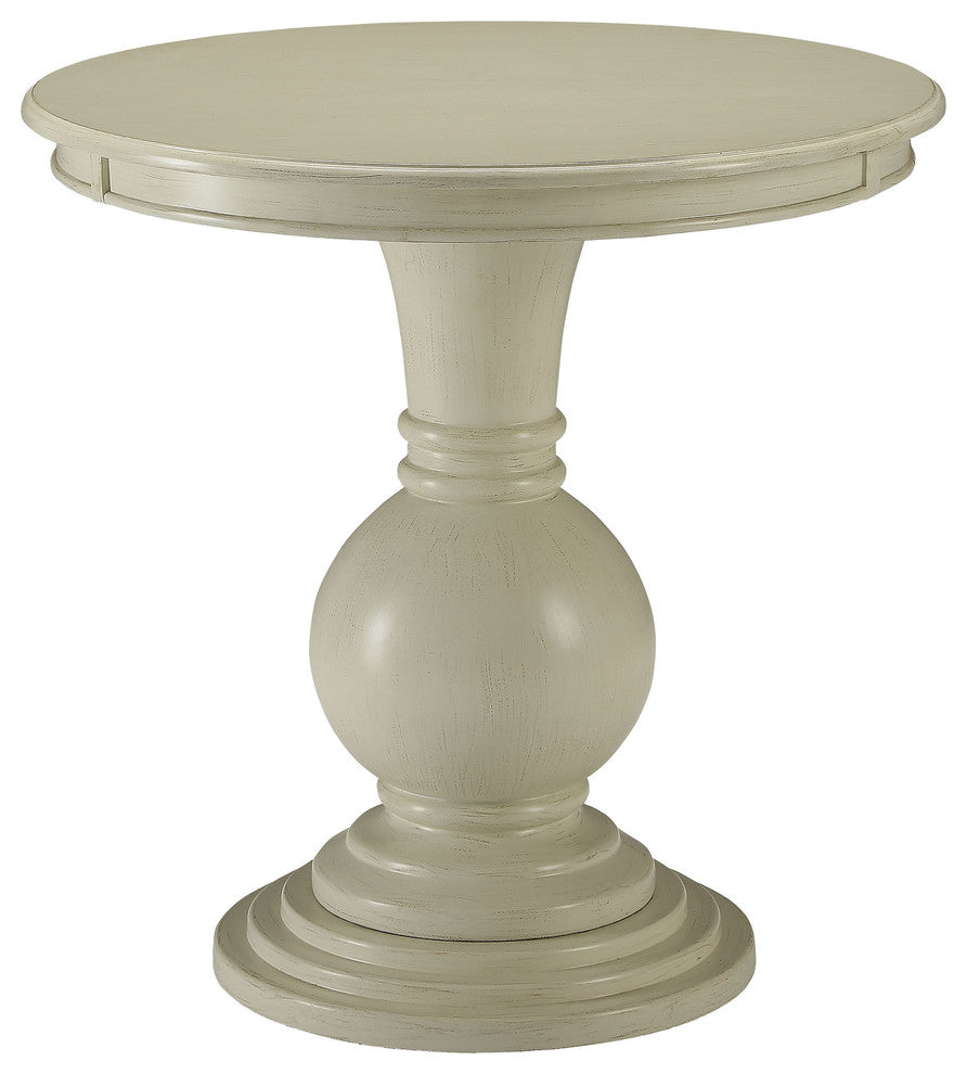 Urban Designs Callisto Wooden Accent Side Table, Antique White