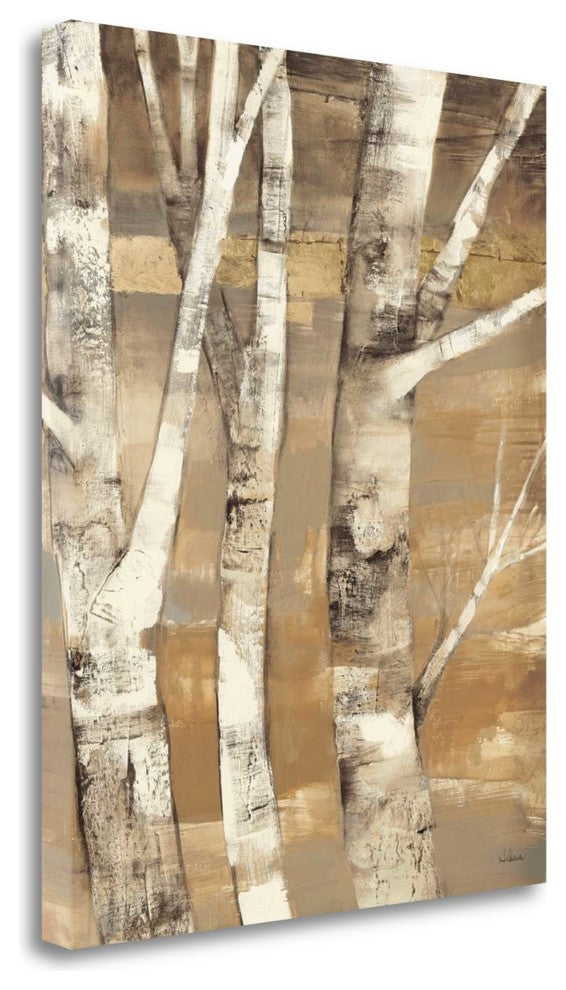 "Wandering Through The Birches II" By Albena Hristova, Gallery Wrap Canvas