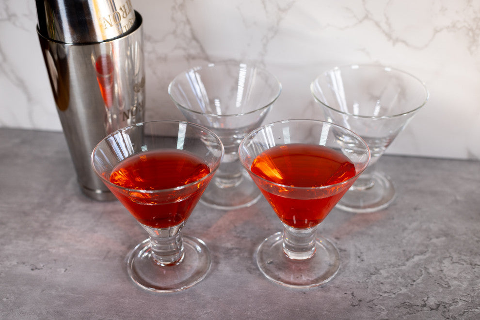 4 Piece Caprice Martini 6Oz 4.5"x3.75"