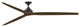 Fanimation Spitfire 96" Fan, Dark Bronze Motor, Whiskey Wood Blades