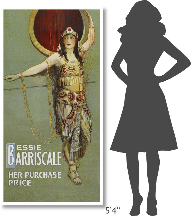 "Vintage Film Posters: Her Purchase Price" Paper Print, 32"x62"