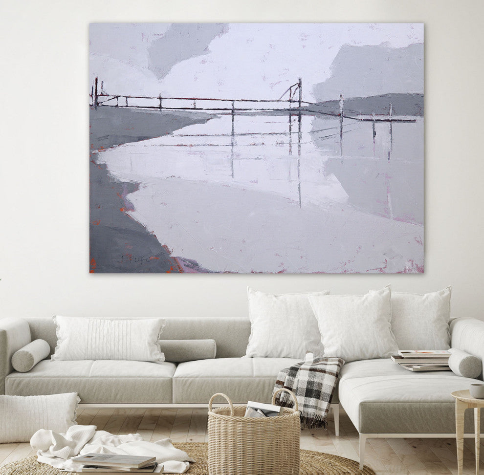Tidal River - 72 x 54 by John Rufo