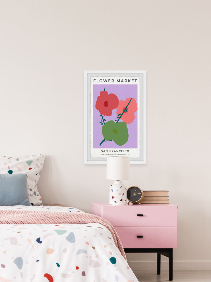 "San Francisco Poppies" Framed Painting Print, 30x45