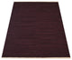 HAND WOVEN FLAT WEAVE KILIM WOOL ECO-FRIENDLY AREA RUGS, Rectangle, Plum, Solid, Plum, [Rectangle] 9'x12'