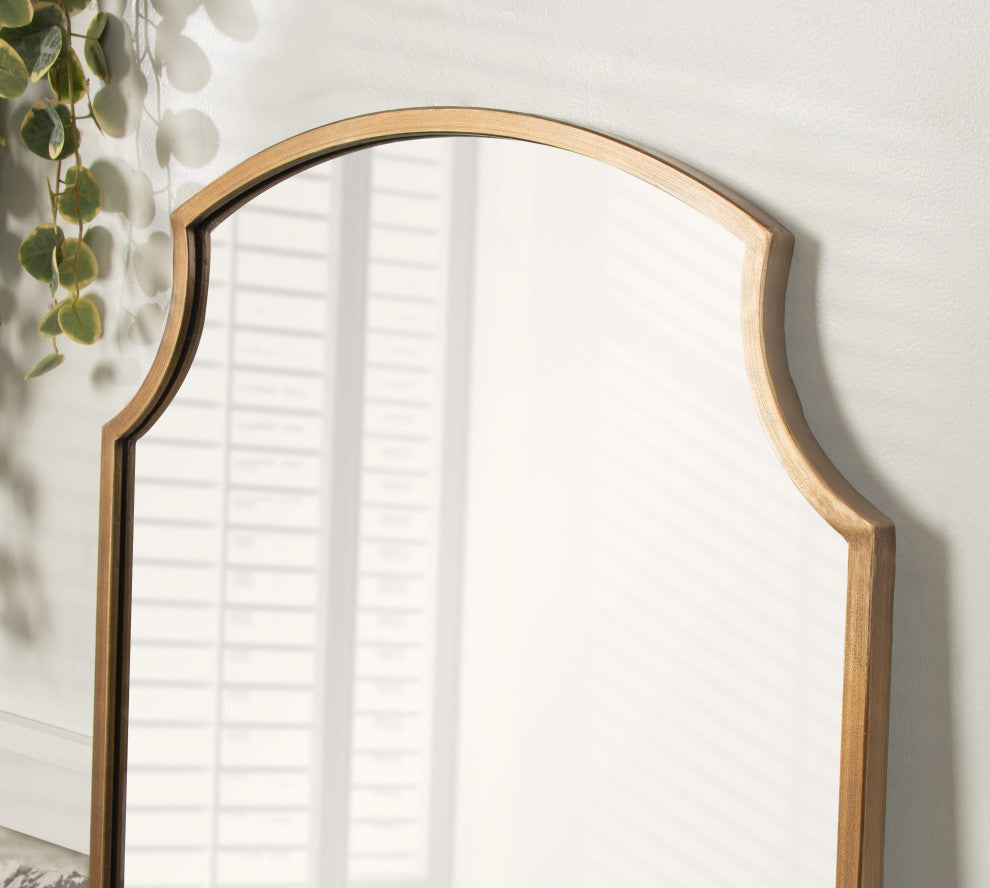 Carlow Framed Wall Mirror, Gold 20x30