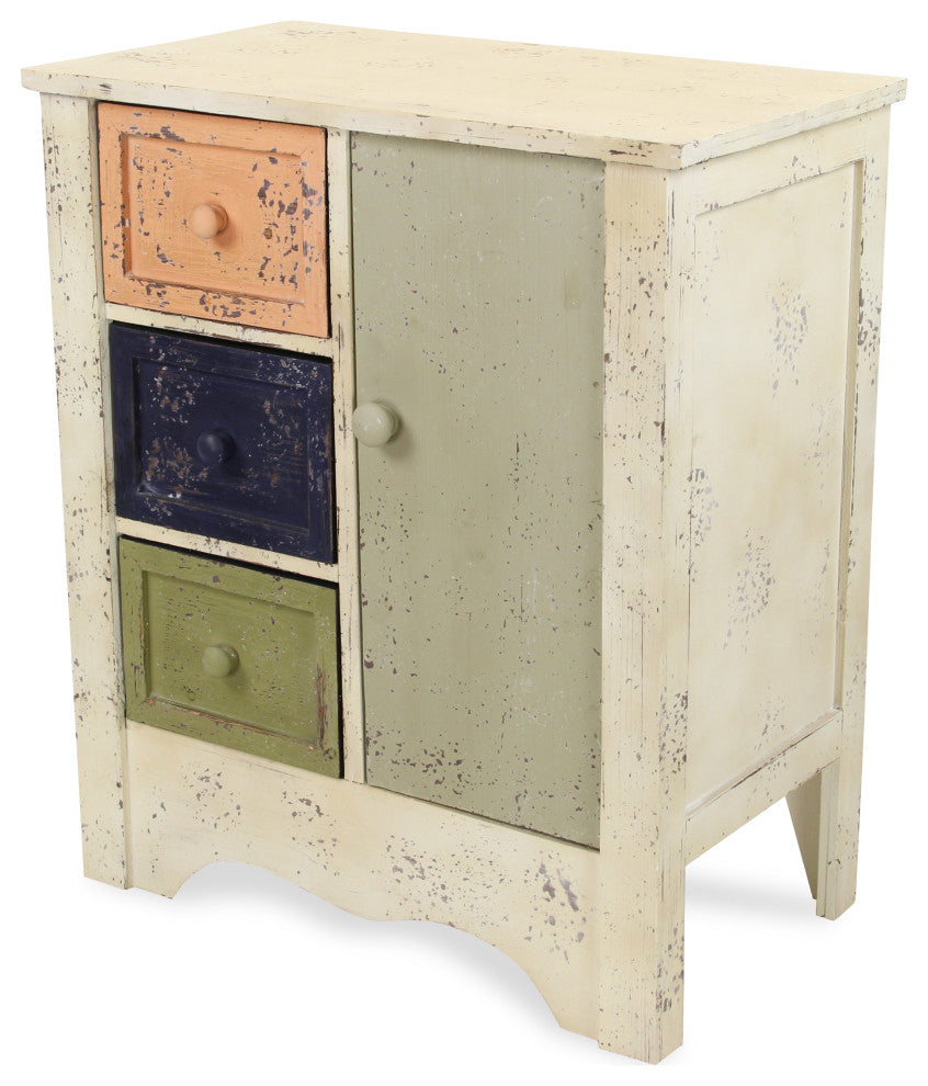 Aged Coastal Cabinet