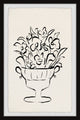"Wine Cup Flower" Framed Painting Print, 8x12