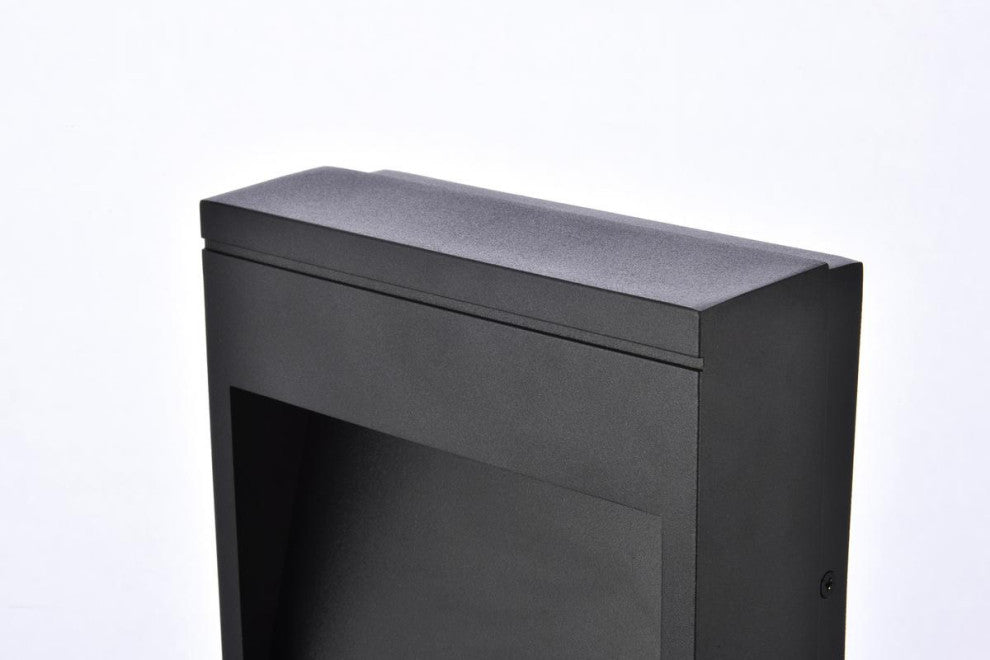 Trendy Fare LED Wall Sconce, Black