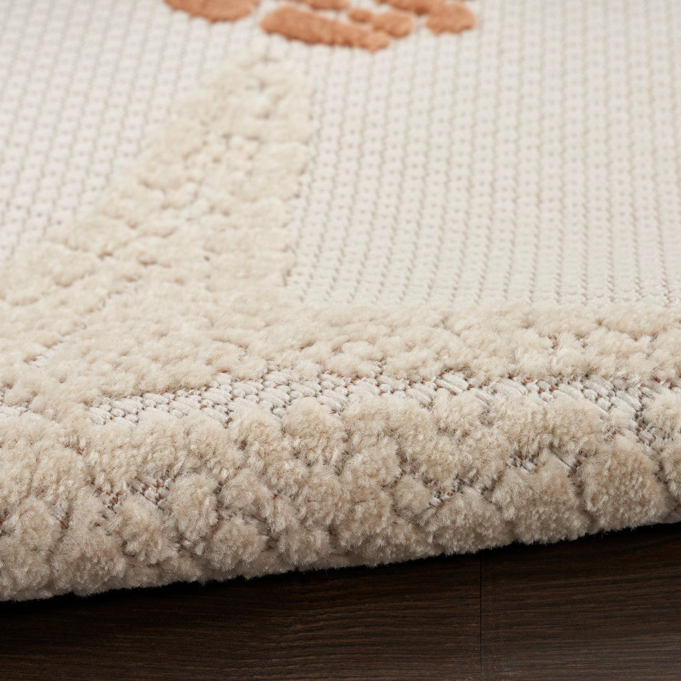 Nourison Aloha 9' x 12' Ivory Multicolor Outdoor Area Rug