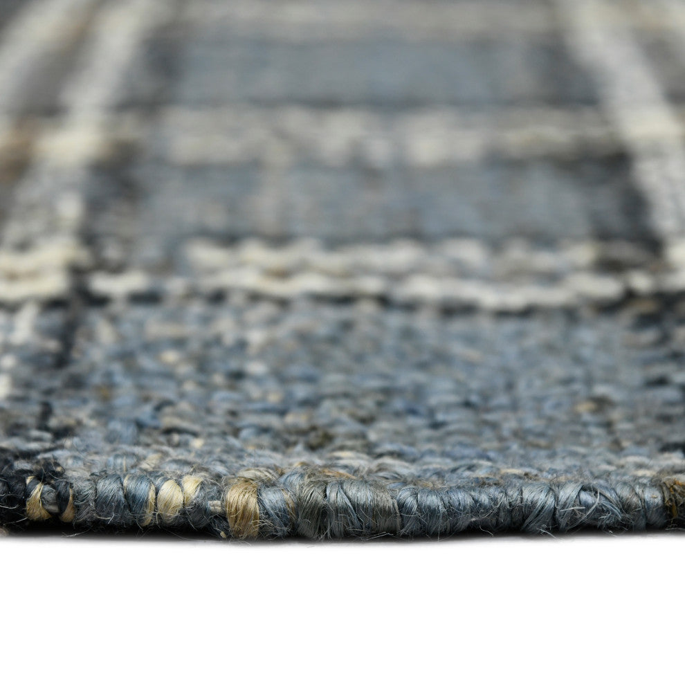 Hampton Okatan Area Rug, Blue, 2' x 3', Plaid