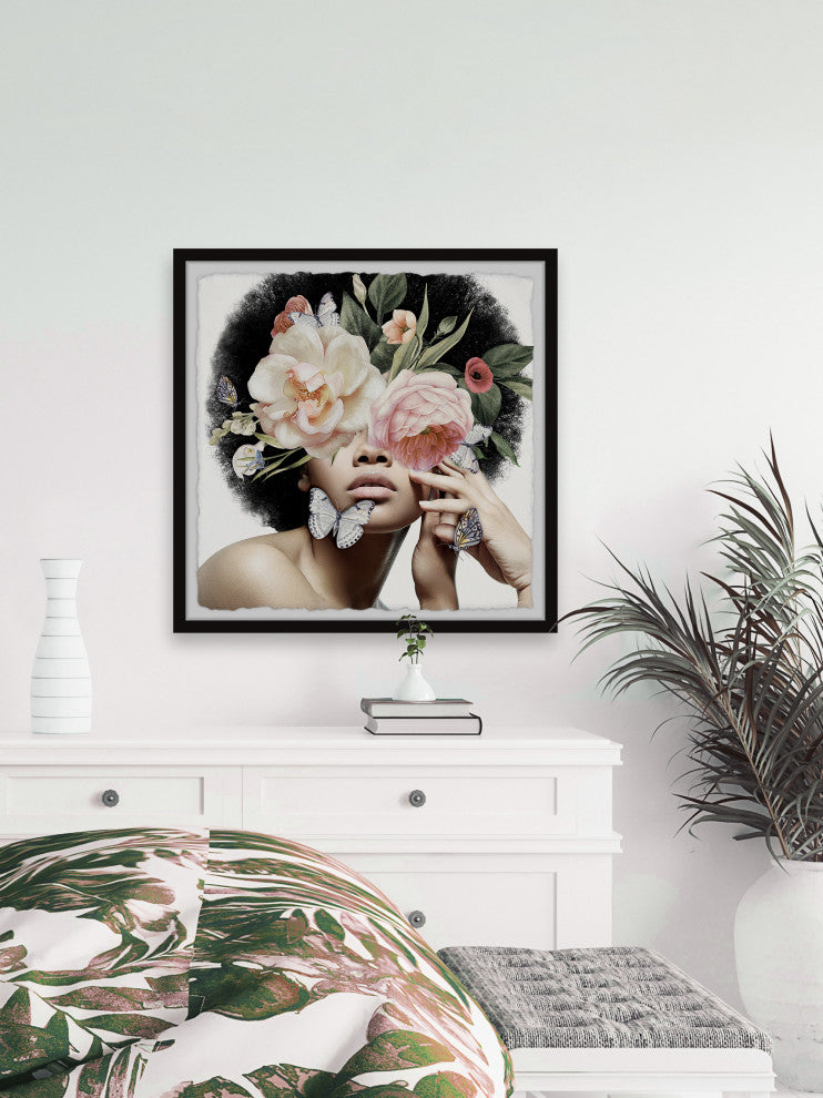 "I Will Find a Way" Framed Painting Print, 18x18