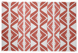 Diamond Graffiti Rug, Brown, 2'x3'