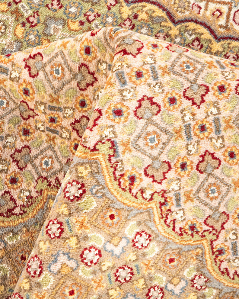 Kyonpyaw One-of-a-Kind Hand-Knotted Area Rug Orange, 8'2"x10'5"