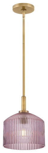 Lark Lisette Small Pendant, Lacquered Brass