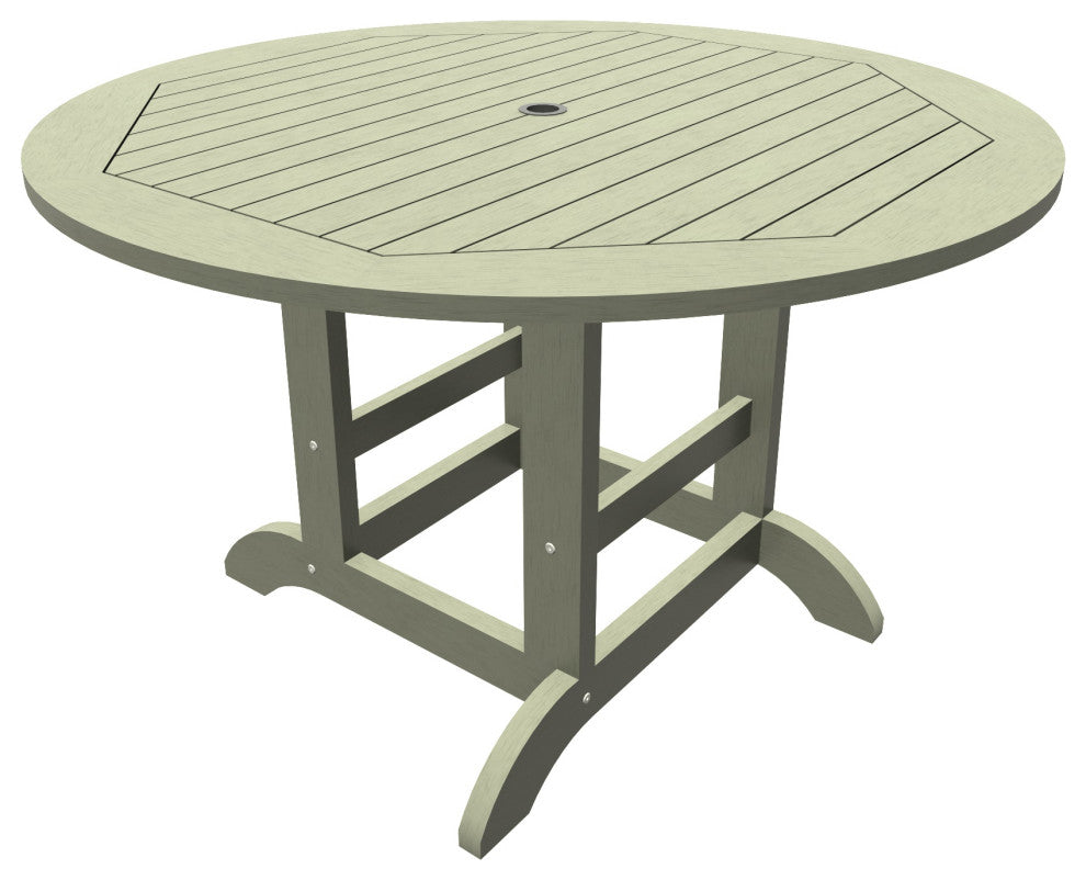 Sequoia 48" Round Dining Table, Eucalyptus