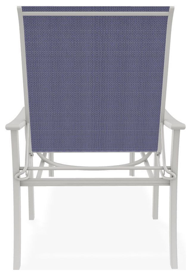 St. Catherine Sling 4-Position Outdoor Chaise Lounge, Breeze/Snow