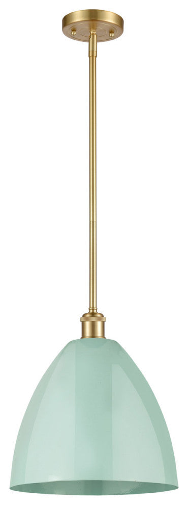 Innovations 516-1S-SG-MBD-12-SF 1 Light Pendant, Satin Gold