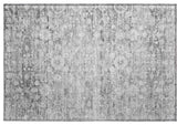 Premium Machine Washable Mayfield AMF651 Silver 1'8" x 2'6" Rug