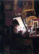 Charles Frederic Ulrich An Amateur Etcher Wrapped Canvas