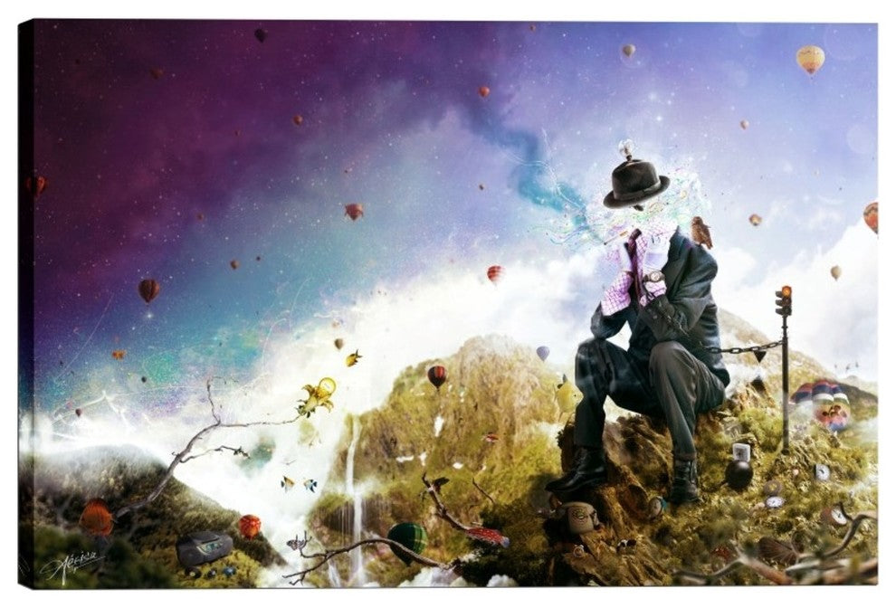 Cortesi Home "The Uninspired" by Mario Sanchez Nevado, Giclee Canvas, 40"x60"