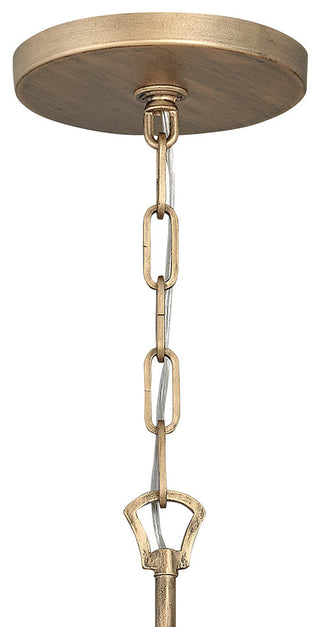 Carter 6-Light Chandelier in Burnished Gold