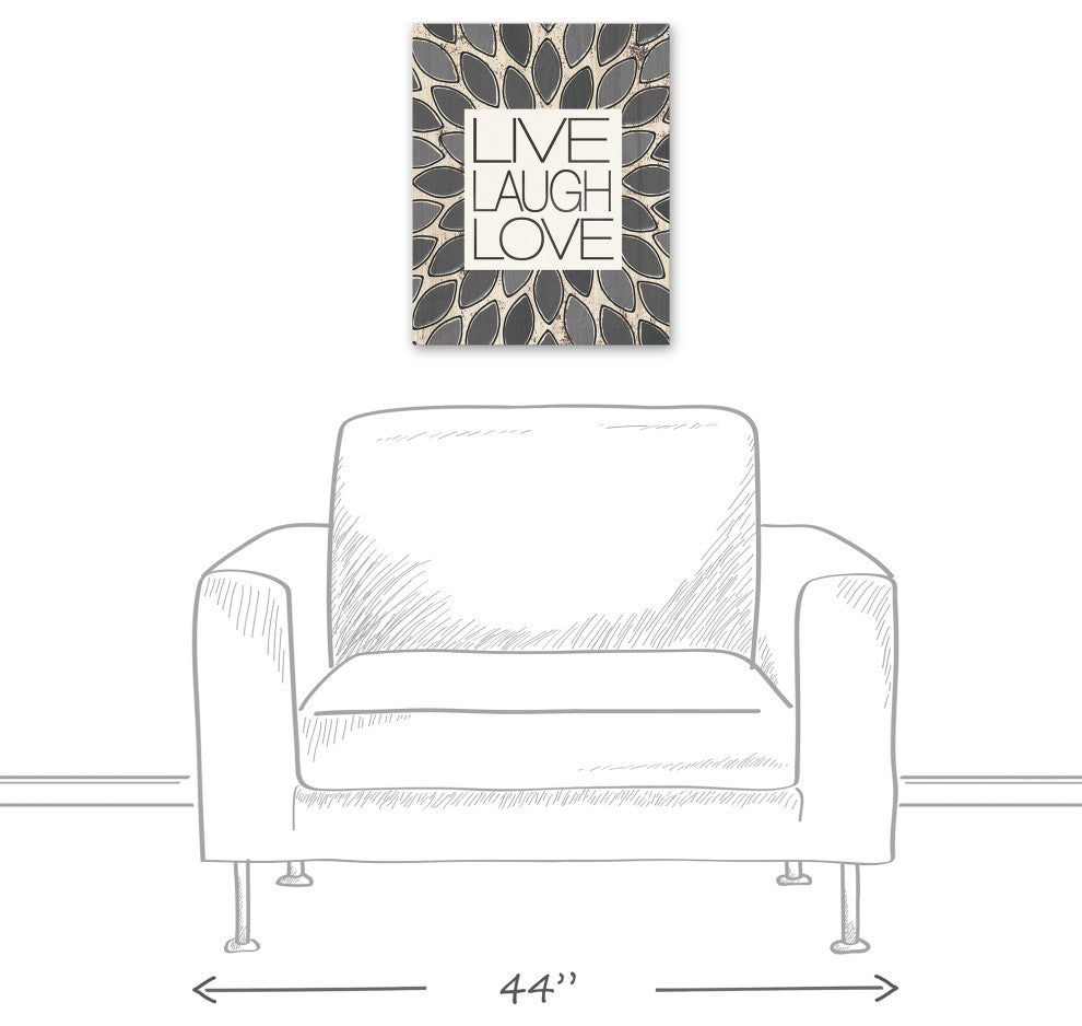 Live Gray Feathers 16x20 Canvas Wall Art